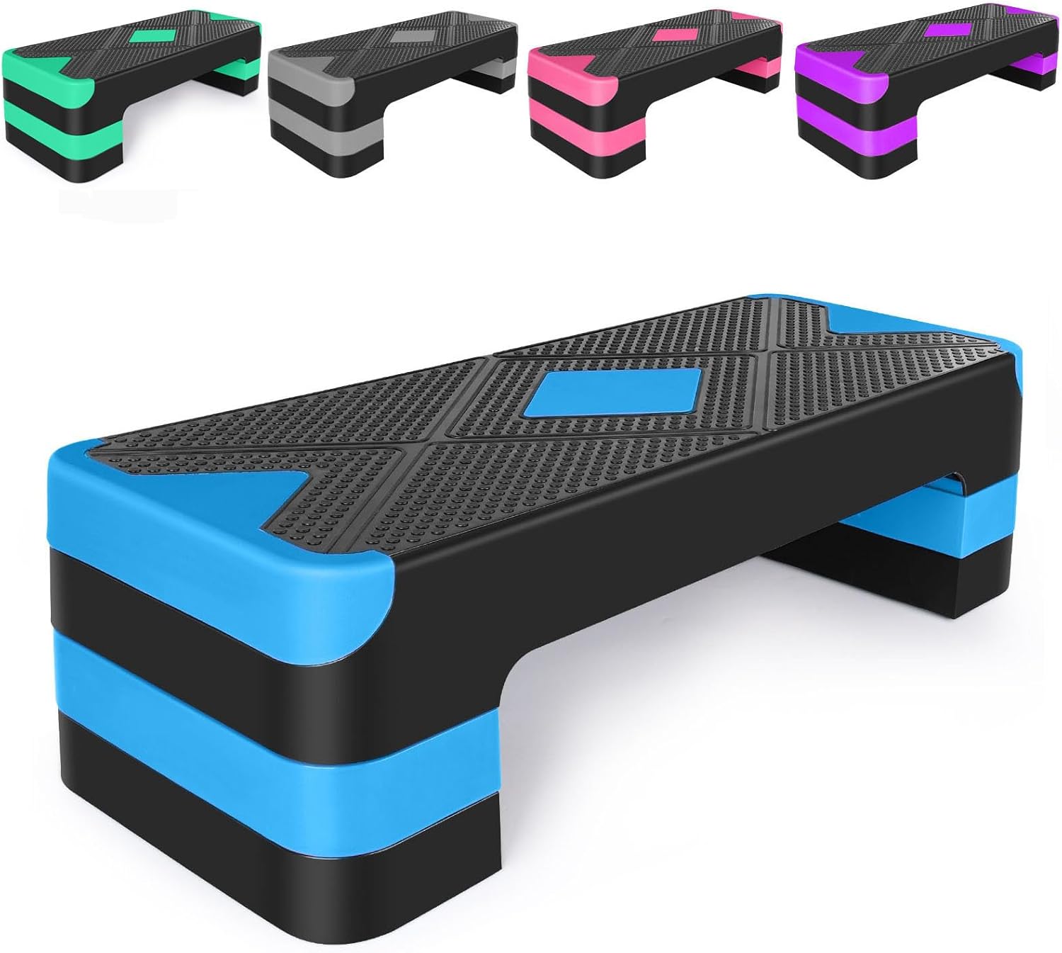 Adjustable Workout Aerobic Stepper for Fitness Training