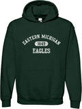 Eastern Michigan Hoodie - Unisex Athletic Arch College Sweatshirt