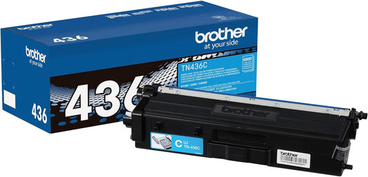 Brother TN436C Cyan Toner - Page Yield 6,500+