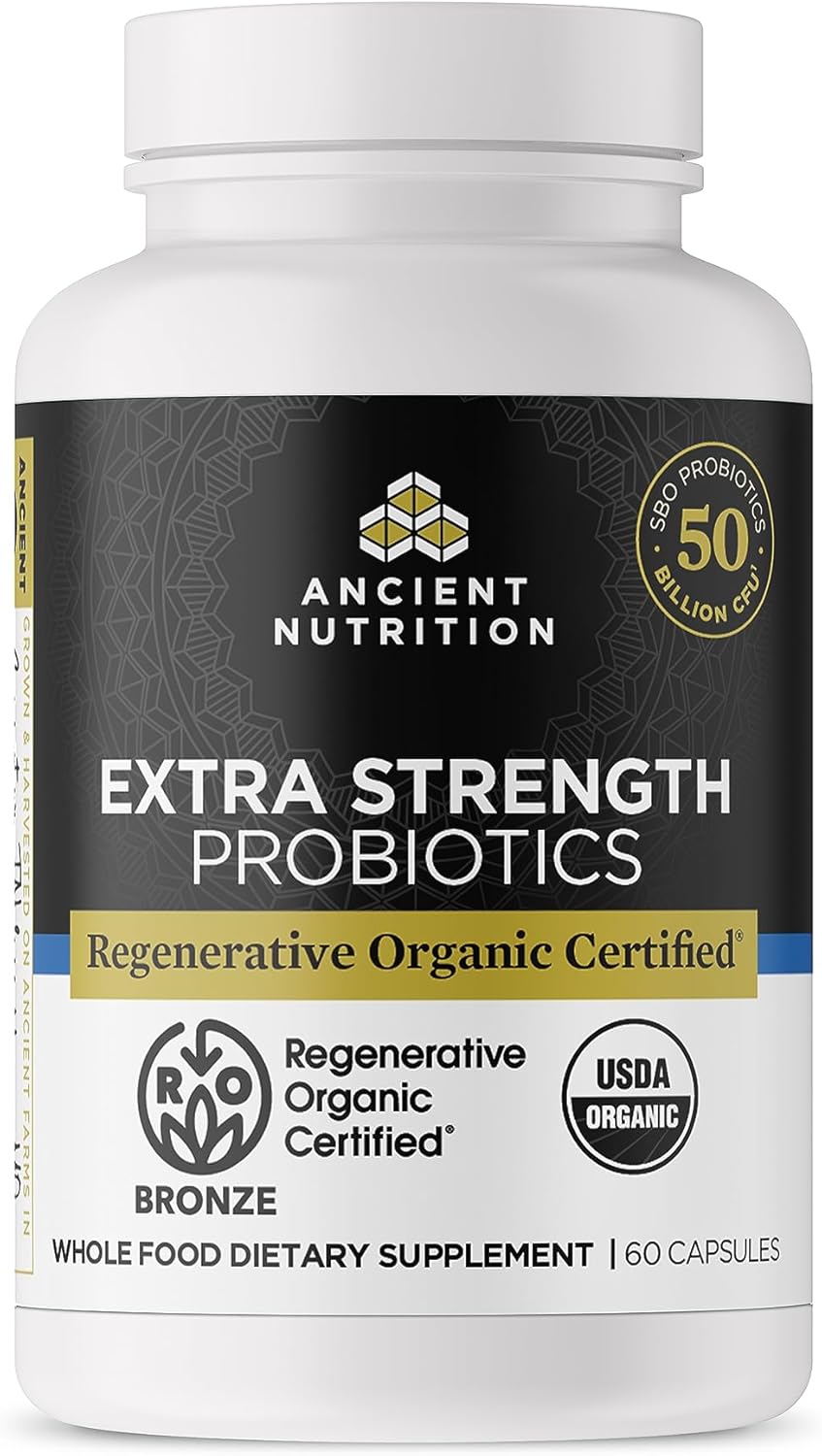 Ancient Nutrition Probiotics for Healthy Digestion and Immunity