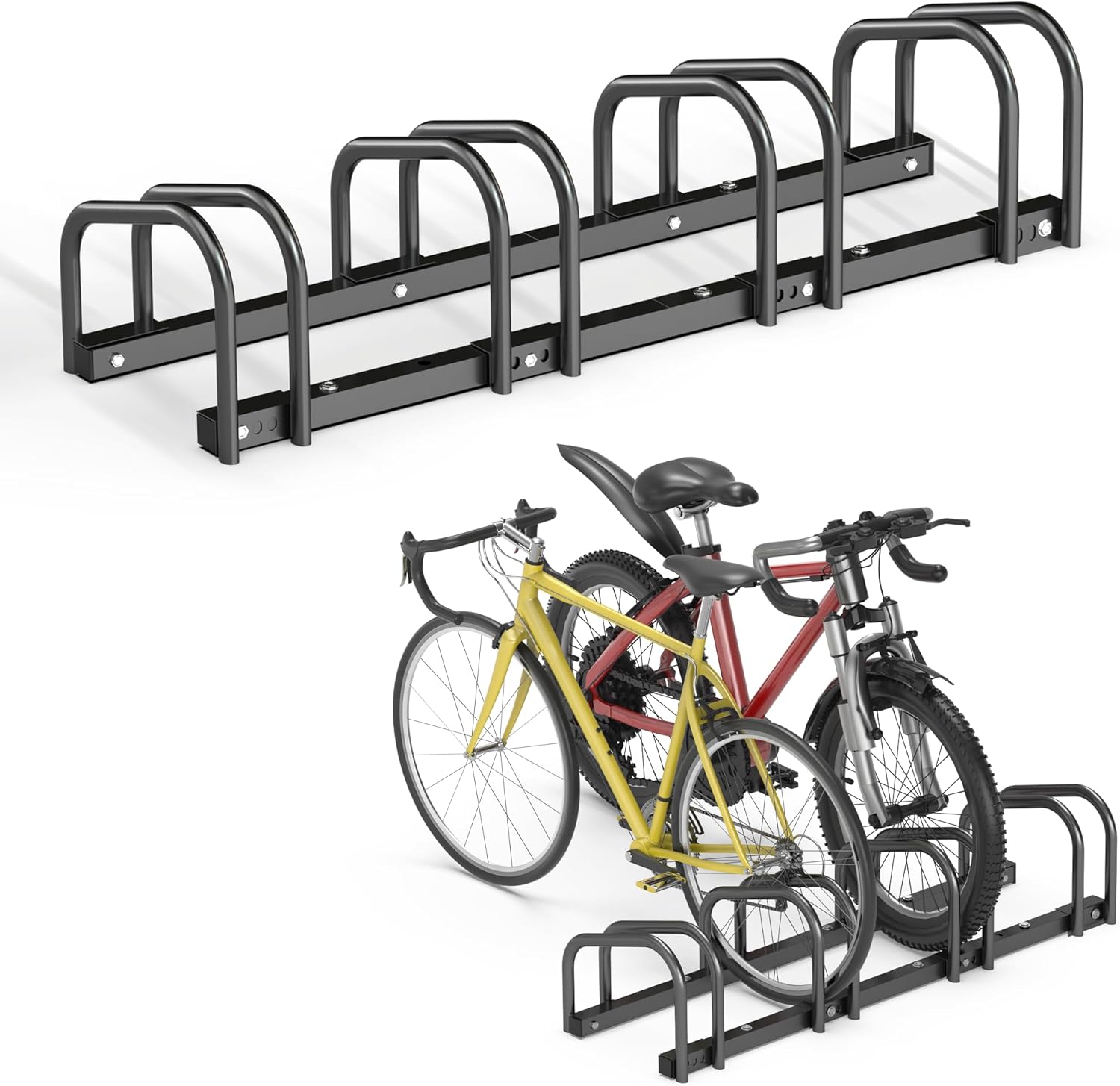 Ultrawall Bike Storage Rack for 4 Bikes - Floor Stand Solution