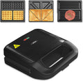 Sunvivi Sandwich Maker Panini Press 3-in-1 - Removable Plates