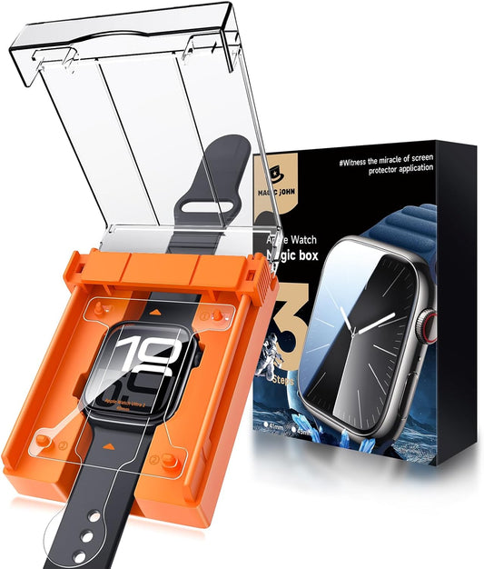 HD Transparent Apple Watch Screen Protector Duo
