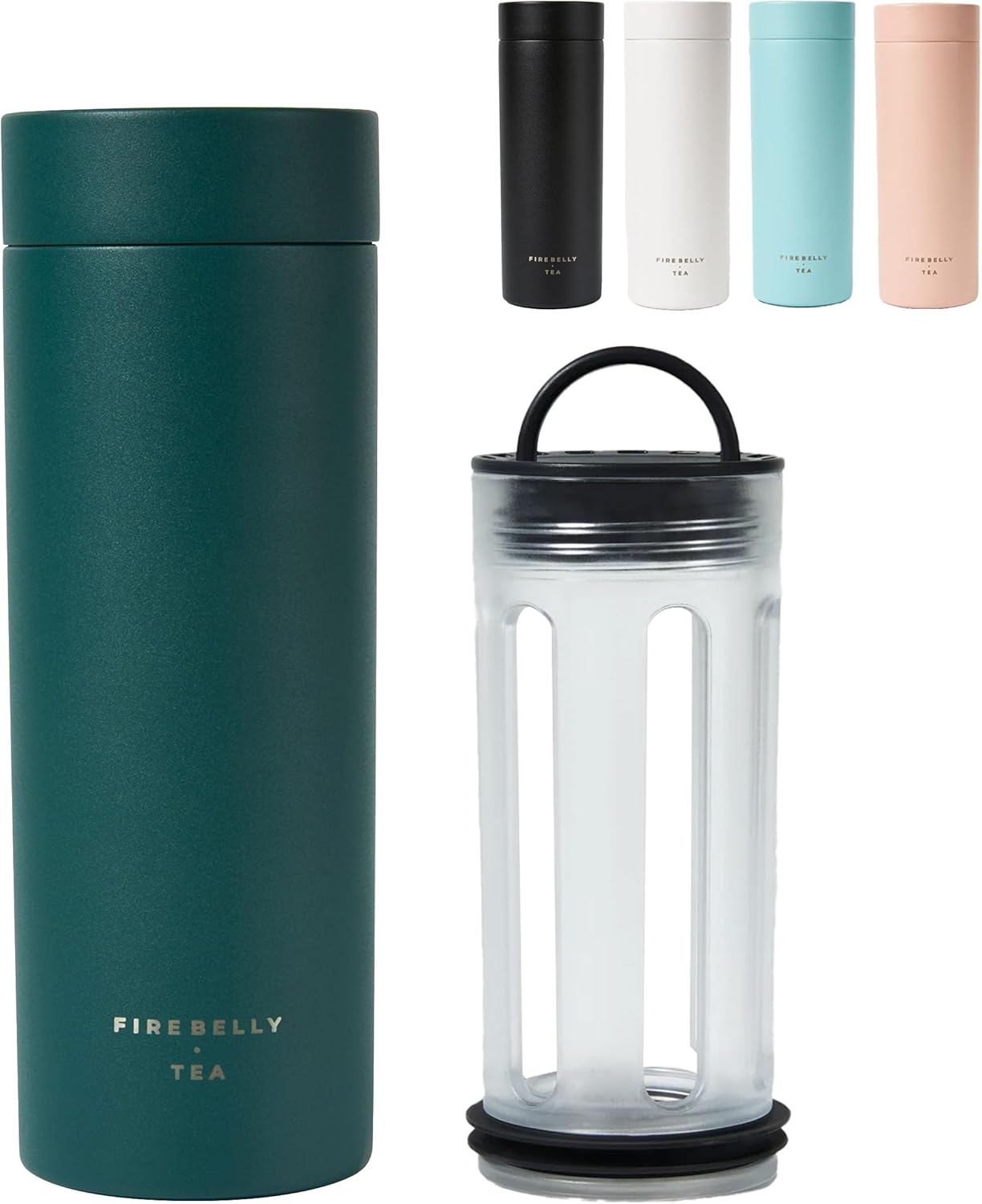 Firebelly Tea Travel Infuser Mug: Insulated Tumbler for Tea
