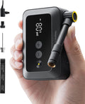 Mini Bike Tire Pump 25s Fast Inflate - Portable 150PSI Electric Pump