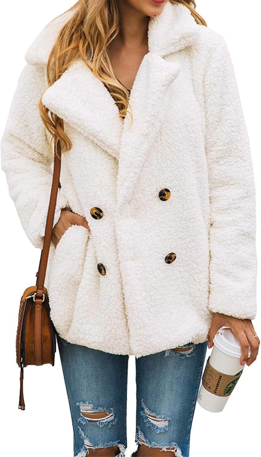 Trendy Women's Sherpa Fleece Winter Coats for Cozy Style