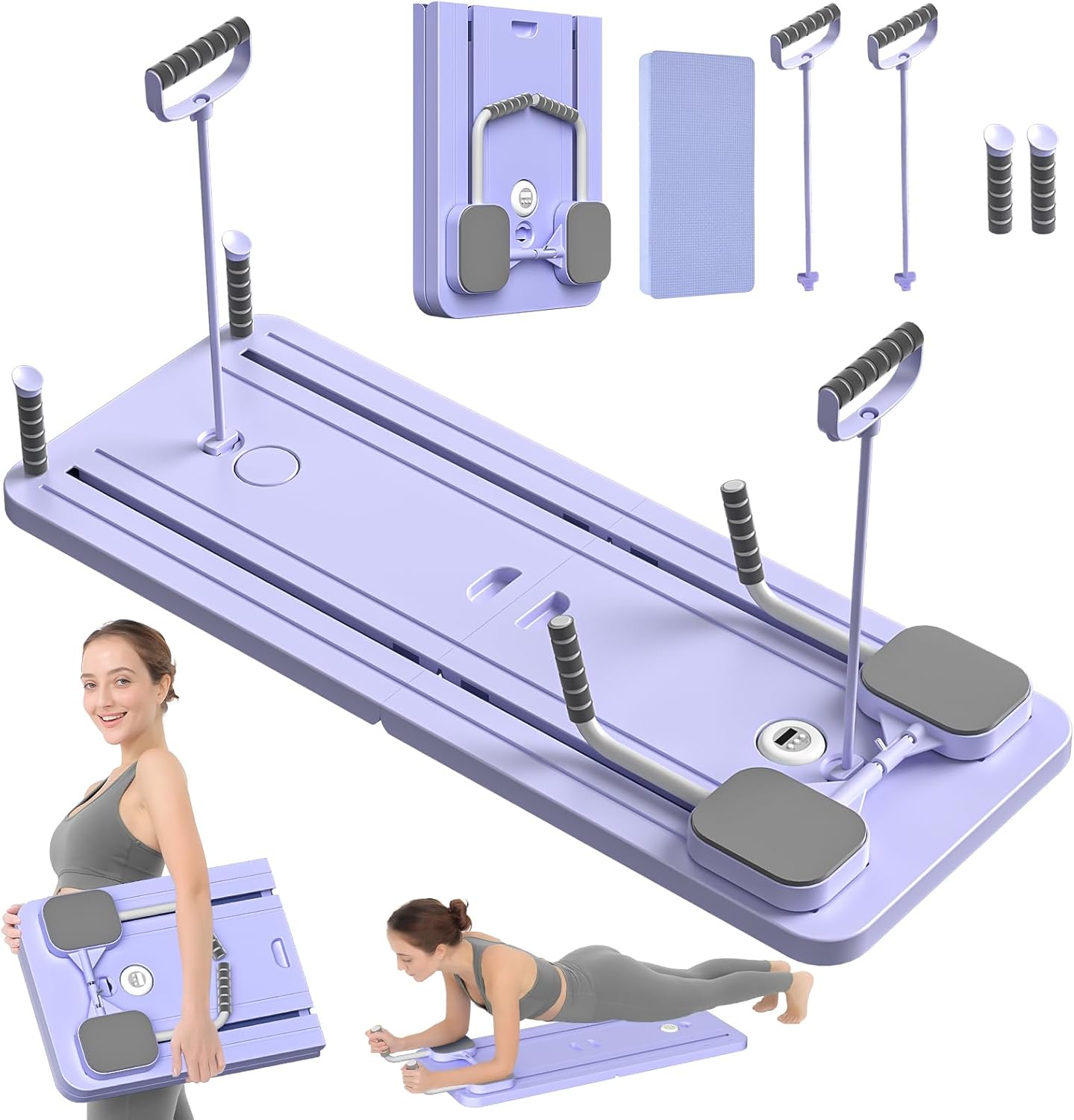 JANUA Pilates Board - Multi-Purpose Foldable Reformer Set