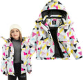 Simplee kids Girls Waterproof Ski Snow Jacket Fleece Raincoat - Warm 2