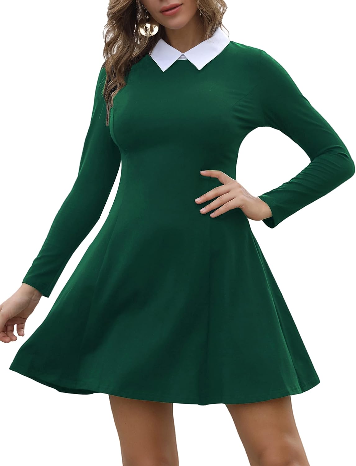 Aphratti Women's Long Sleeve Fall Dresses for Casual Style
