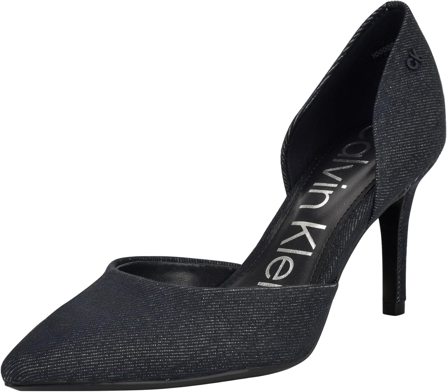 Calvin Klein Womens Gloria Dress Heels with Modern Block Heel