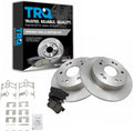 Rear Brake Pad & Rotor Kit for 1998-2006 Honda/Acura - Ceramic Fit
