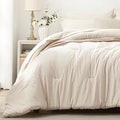UNILIBRA Twin Comforter Set 5 Pieces - All-Season Soft Twin Bed in