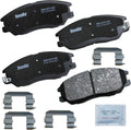 Bendix Priority1 CFC1013 Ceramic Front Brake Pads - Quiet, Reliable