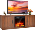 Electric Fireplace TV Stand for TVs up to 65 in - Cozy Media Console
