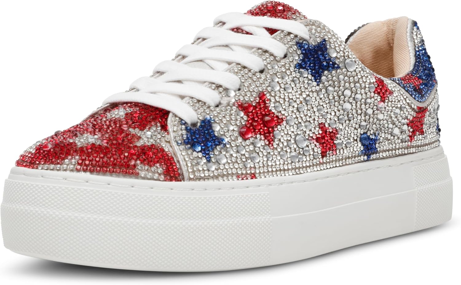 Betsey Johnson Women's Sidny Sneaker: Stylish Rhinestone Kicks