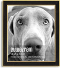 Suede 12x14 Frame - Elegant Black Suede 12 x 14 Poster Frame