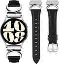 Stylish Slim Leather Band for Galaxy Watch - Women