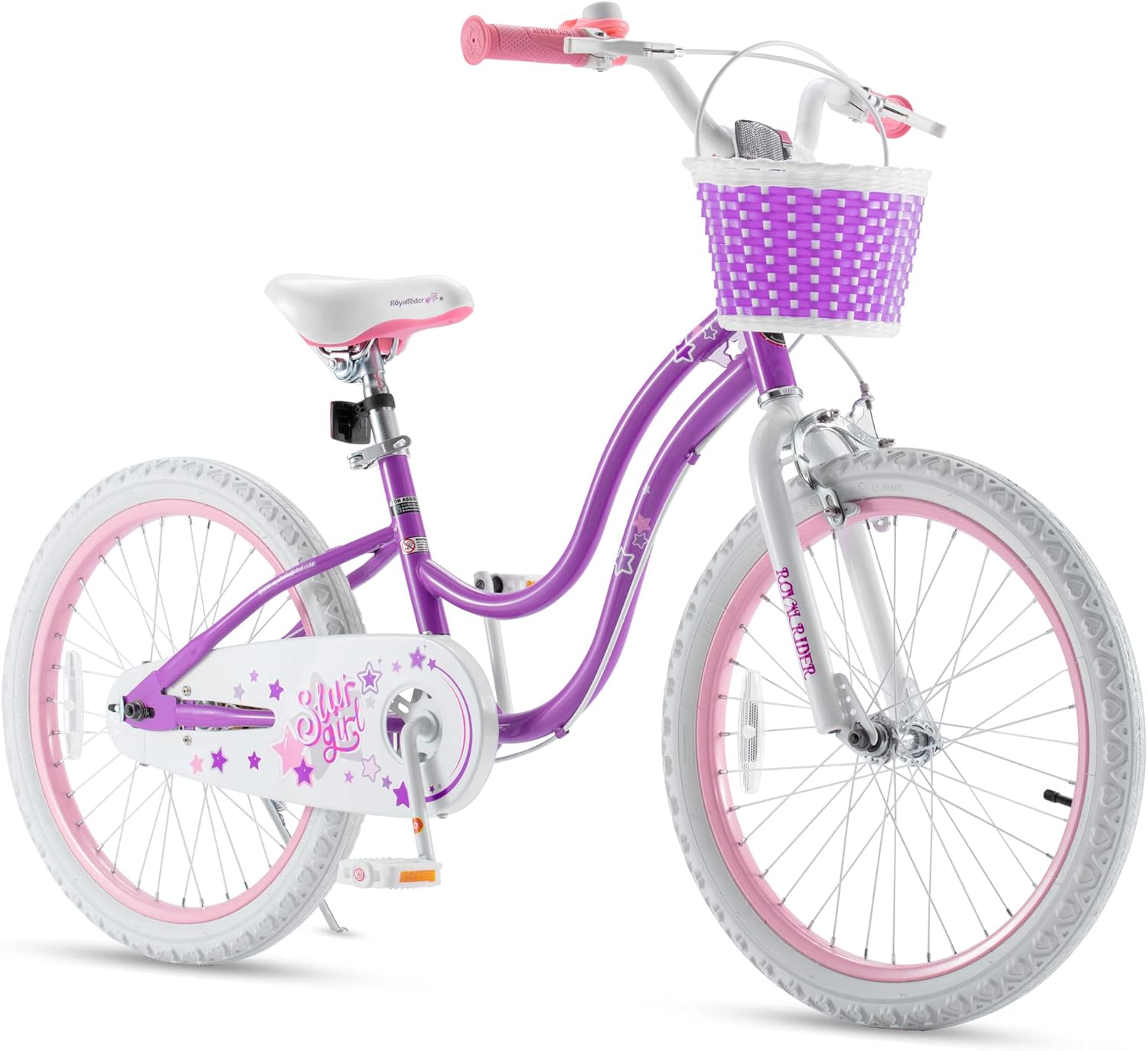 RoyalBaby Girls Bike EZ Stargirl Training Bicycle for Kids