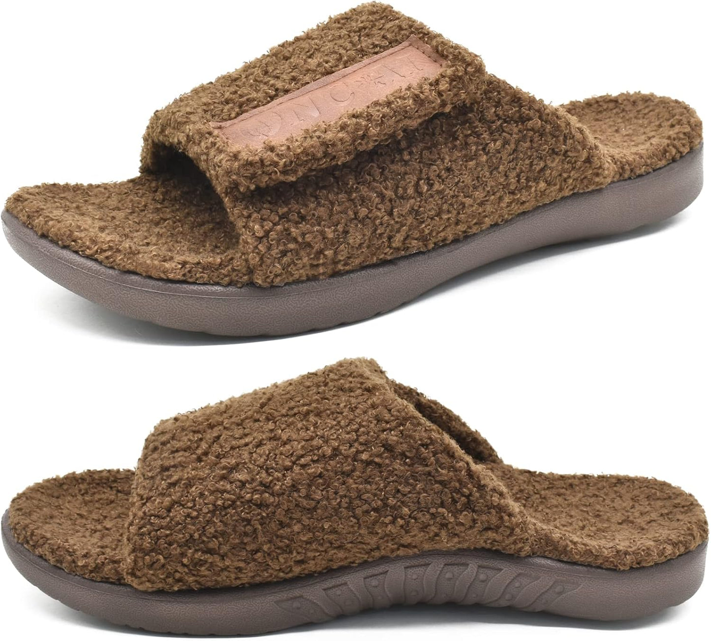 ONCAI Mens House Slippers with Arch Support for Comfort
