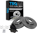 TRQ Front Brake Pad & Rotor Kit for Audi and Volkswagen Models