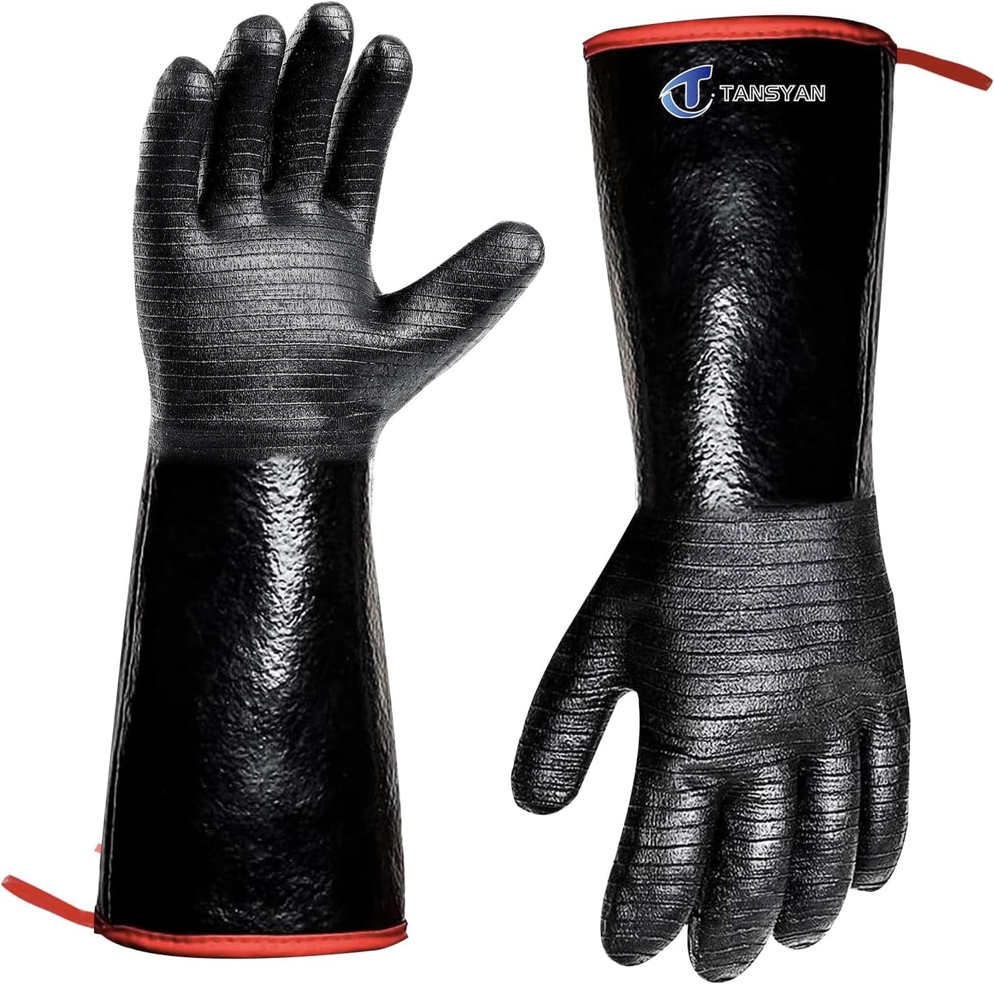 TANSYAN BBQ Gloves: 932F Extreme Heat Resistance