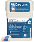 UltiCare VetRx U-40 UltiGuard Safe Pack Pet Insulin Syringes - Precise