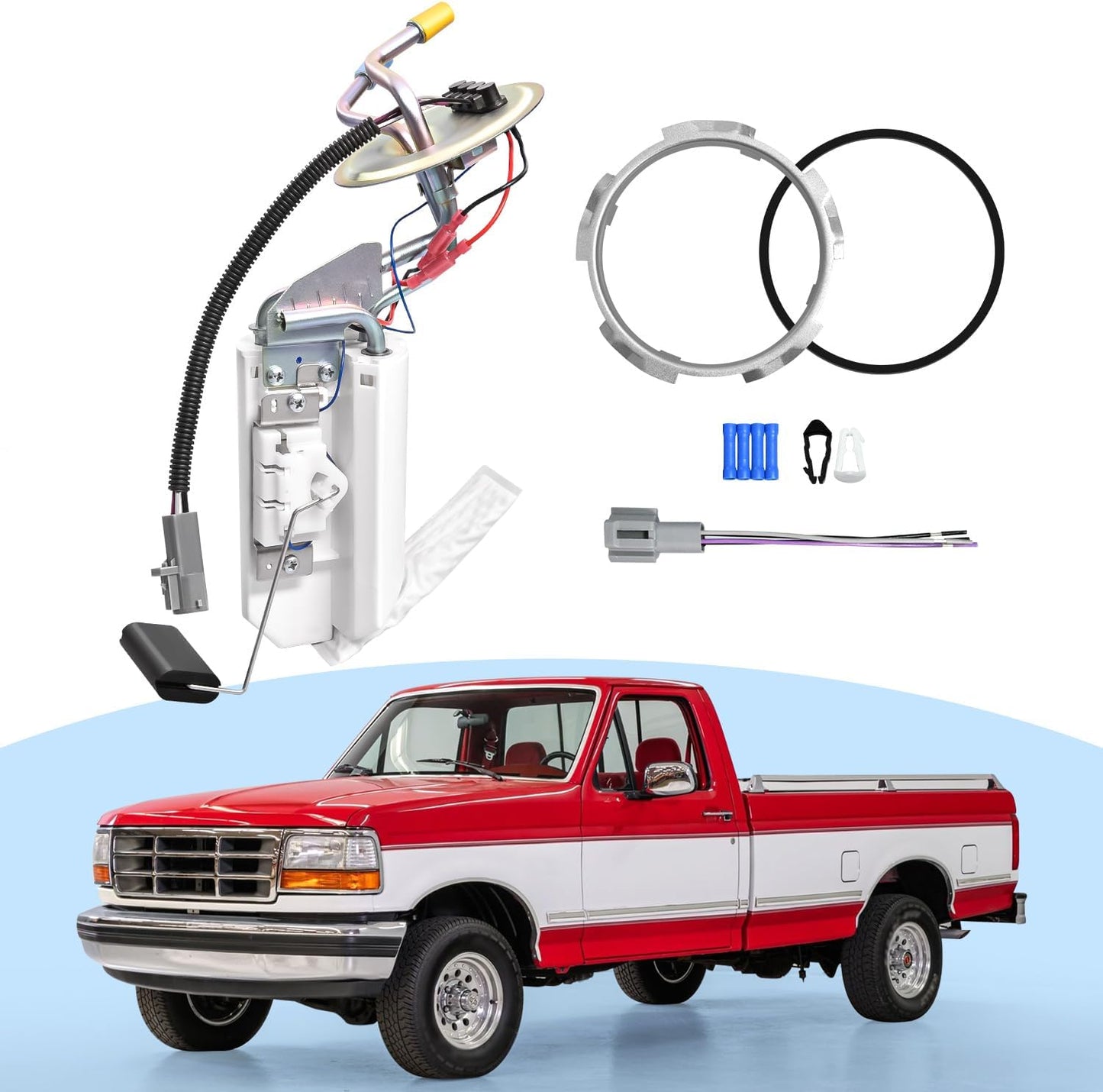 SP2007H Rear Fuel Pump Assembly for Ford F Super Duty Trucks