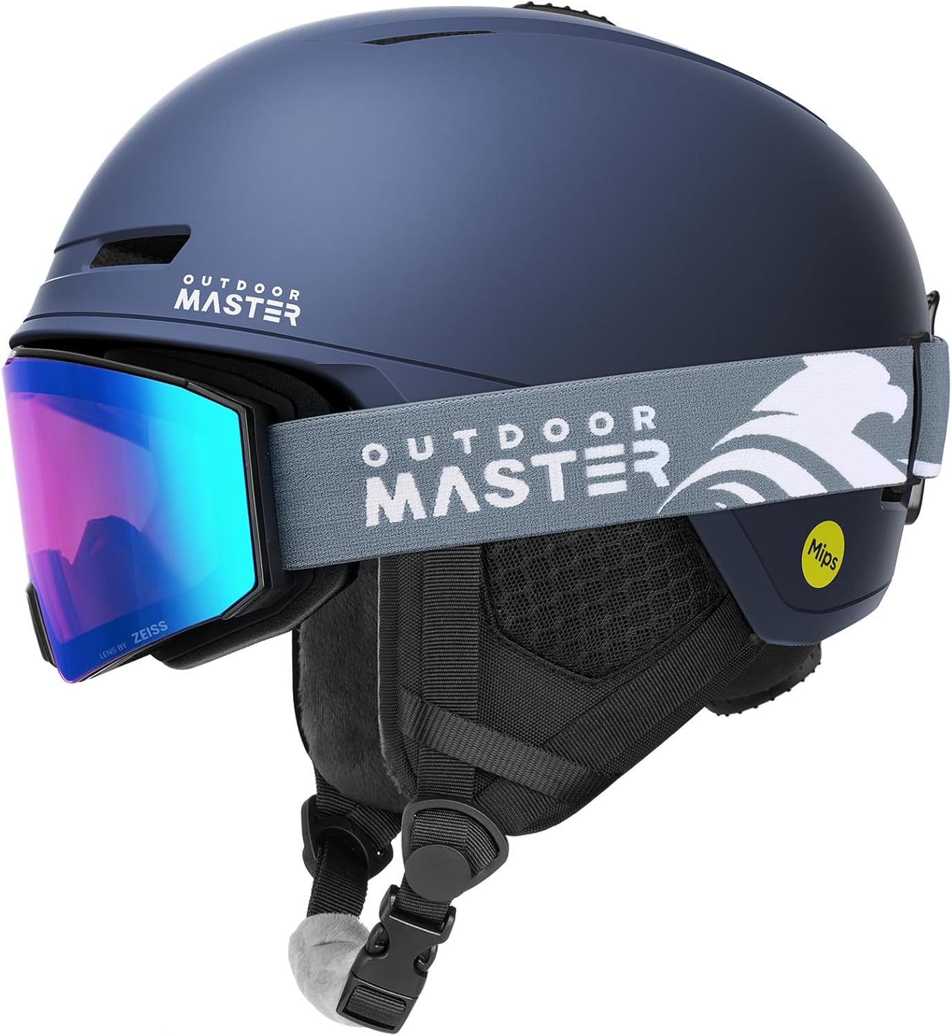 OutdoorMaster MIPS Ski Helmet Set - Enhanced Protection