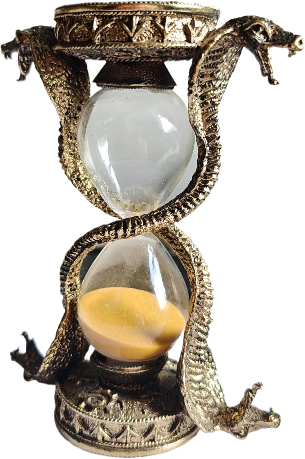 Mythological Fantasy Snake Hourglass Sand Timer for Home Decor