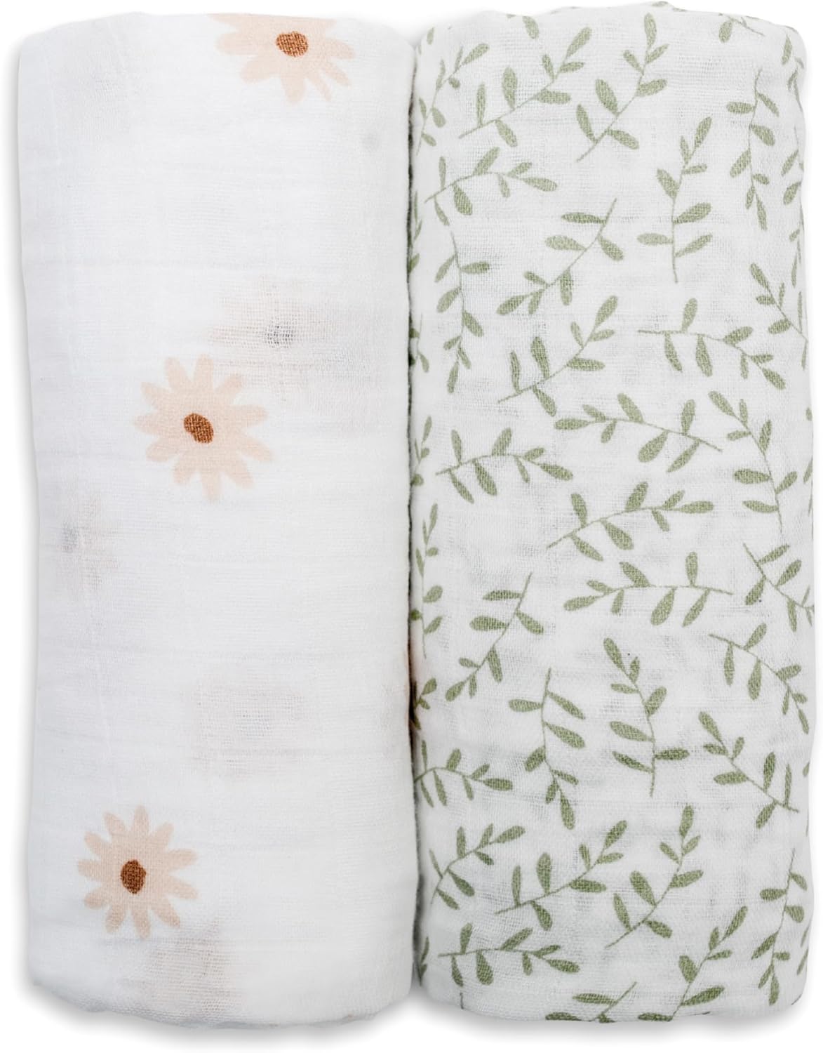 Lulujo Baby Swaddle Blankets Set - Soft Cotton Muslin for All