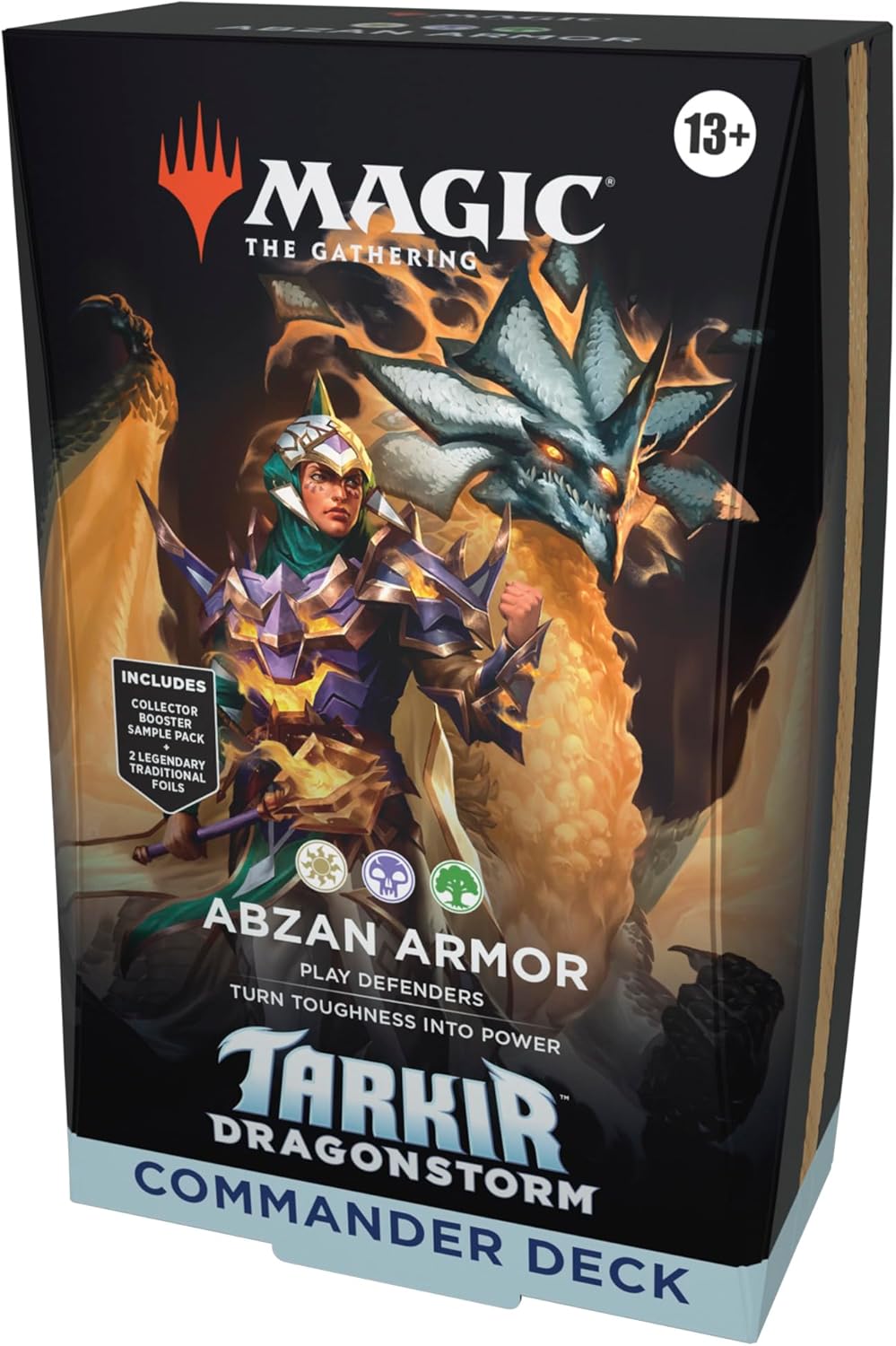 Magic The Gathering Dragonstorm Commander Deck - Abzan Armor Review