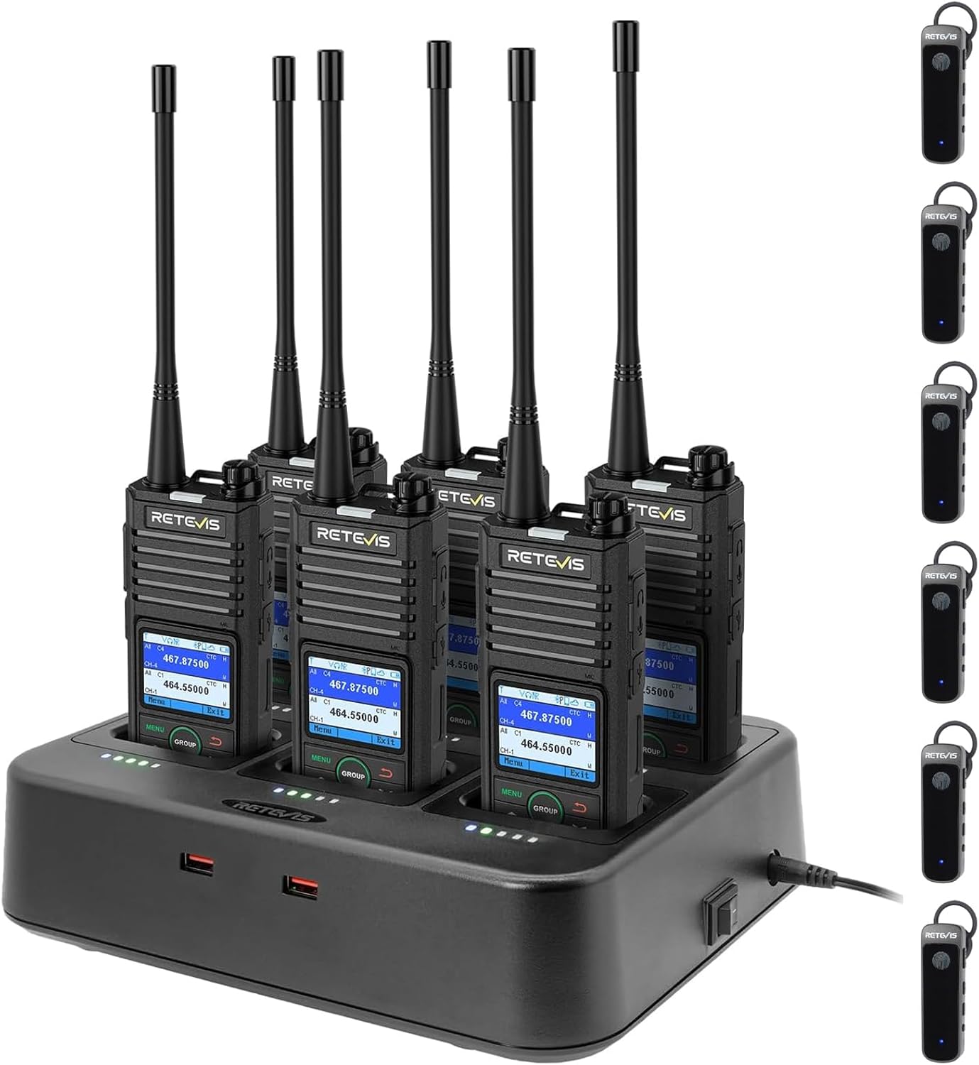 Retevis RB58 Bluetooth Waterproof Walkie Talkies for Teams
