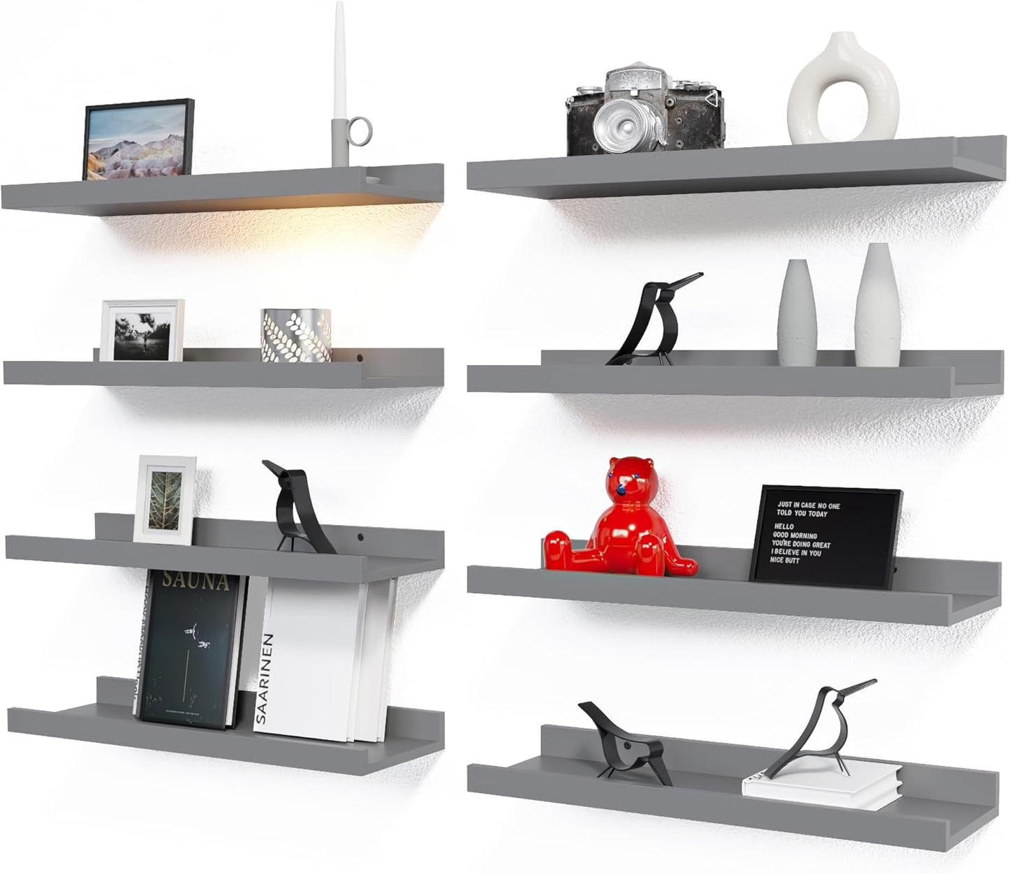Floating Wall Mounted Shelves for Modern Home Decor Solutions