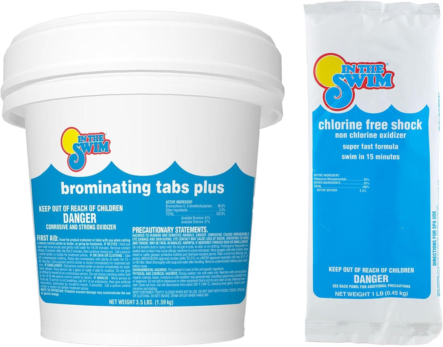 Chlorine-Free Shock Bundle for Clean Pool Water Care