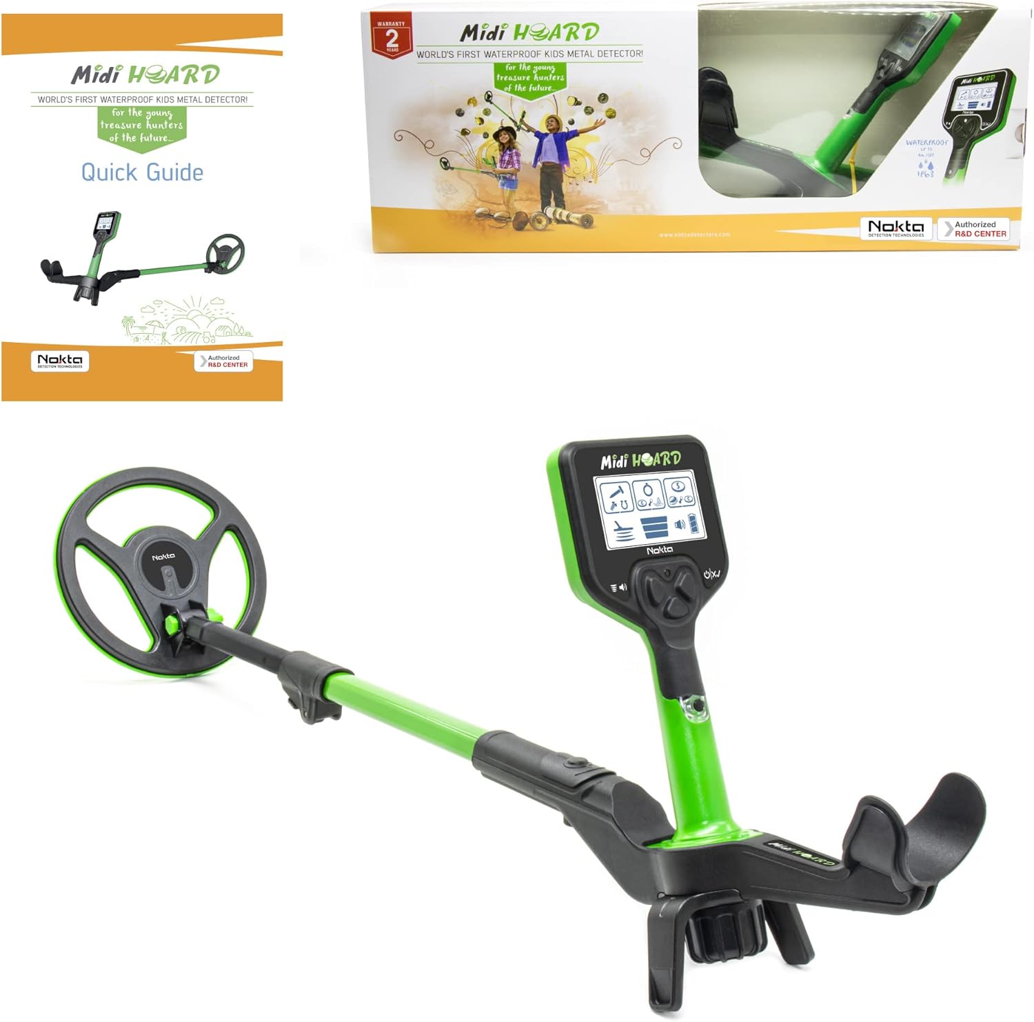 Nokta Midi Hoard Kids Metal Detector - Fun Outdoor Adventure