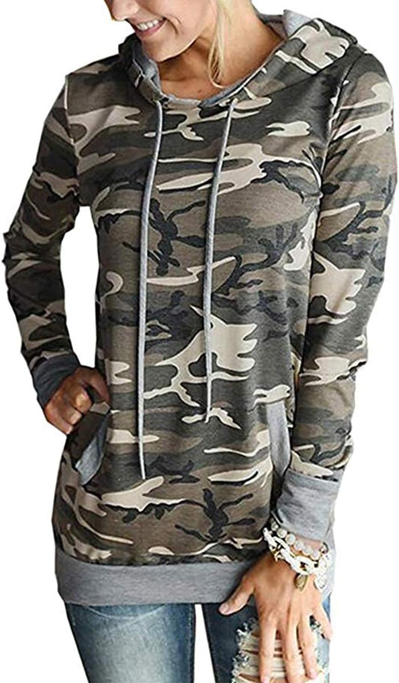 Cozy Cowl Neck Hoodie with Pockets by Barlver