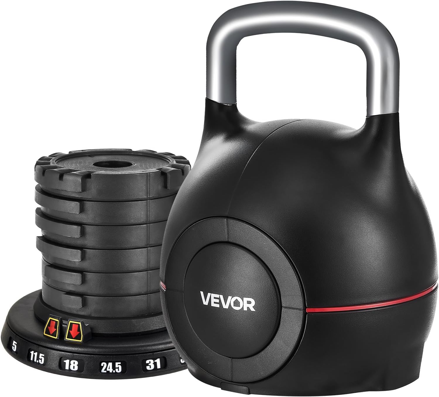 Adjustable Kettlebell for Full-Body Workout and Strength Training