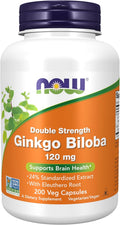 Ginkgo Biloba 120 mg Double Strength - Brain Support