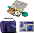 PlanetBox Rover Stainless Steel Bento Box Kit for Kids Lunch