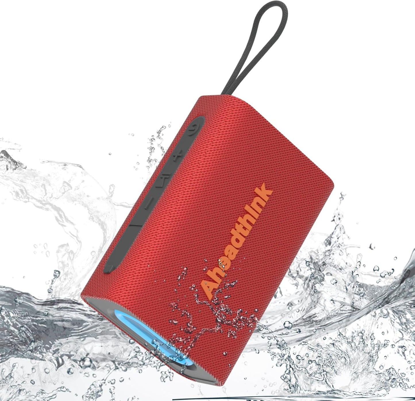Portable Waterproof Bluetooth Speaker - Powerful Sound & RGB Lights