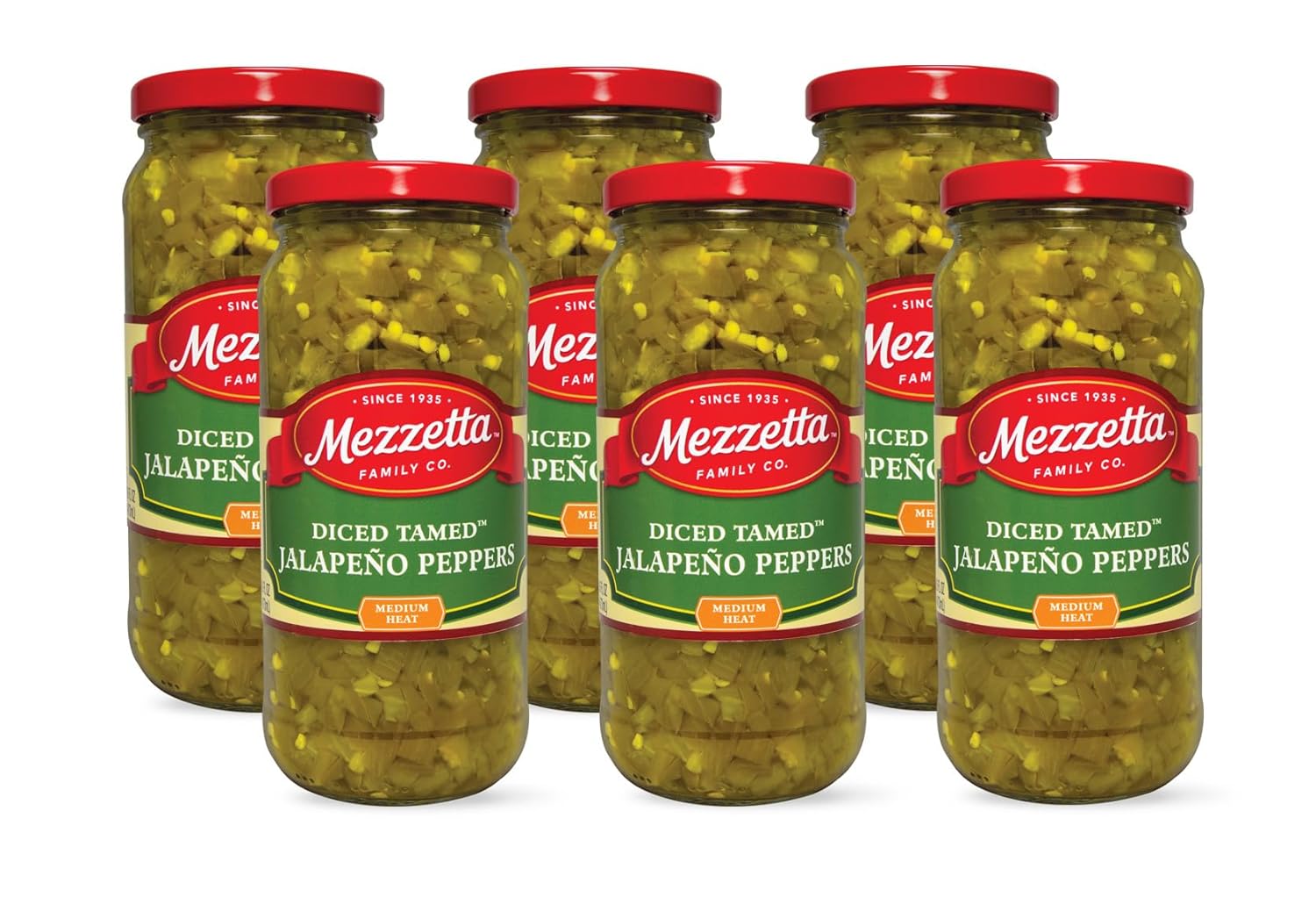 Mezzetta Diced Tamed Jalapeno Peppers for Flavorful Dishes