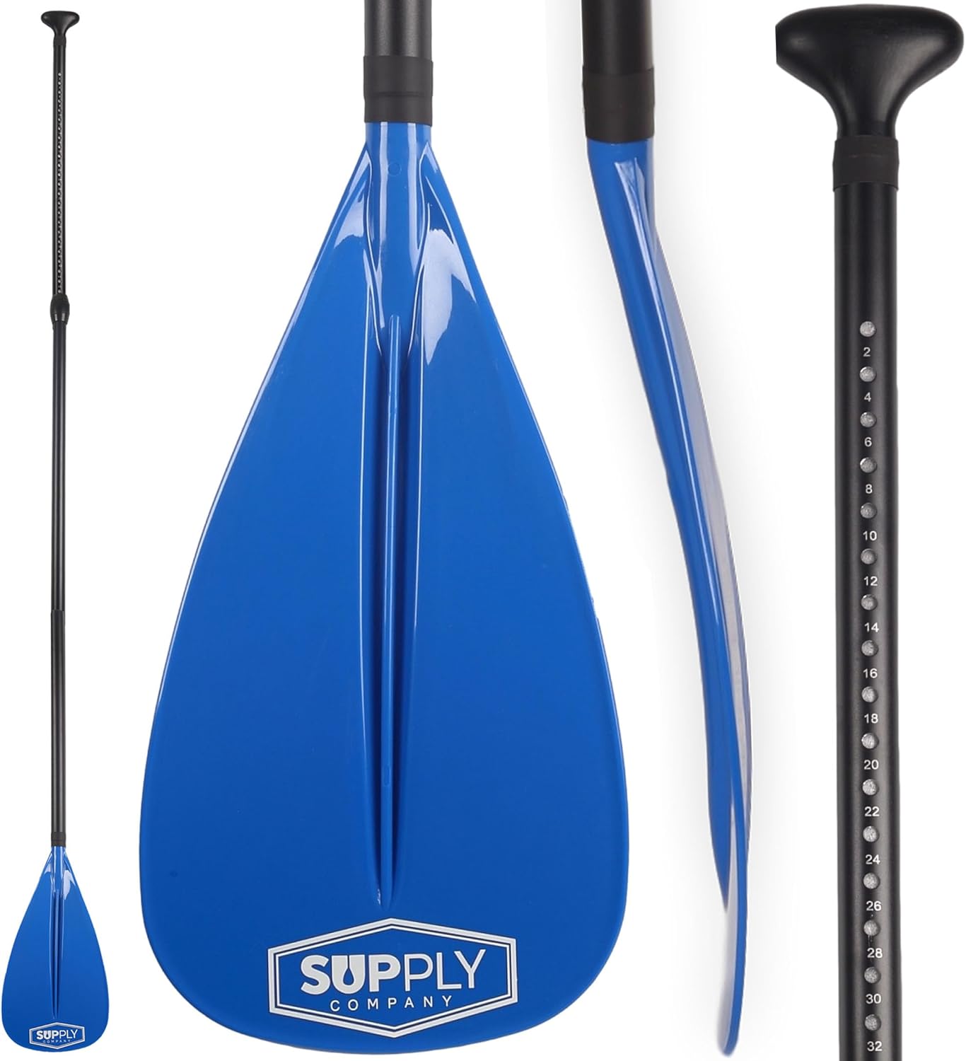 SUP Paddle - Adjustable 3 Piece Paddle Board Paddle for All