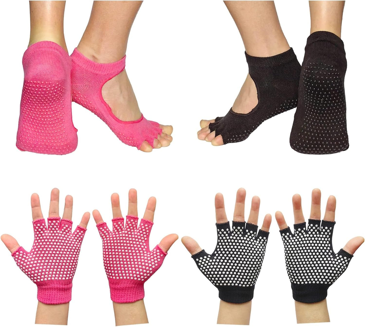 Non-Slip Pilates Socks - Stay Securely Grounded!