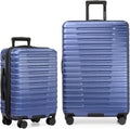 U.S. Traveler Boren Expandable Hardside 2-Piece Luggage Set - Rugged