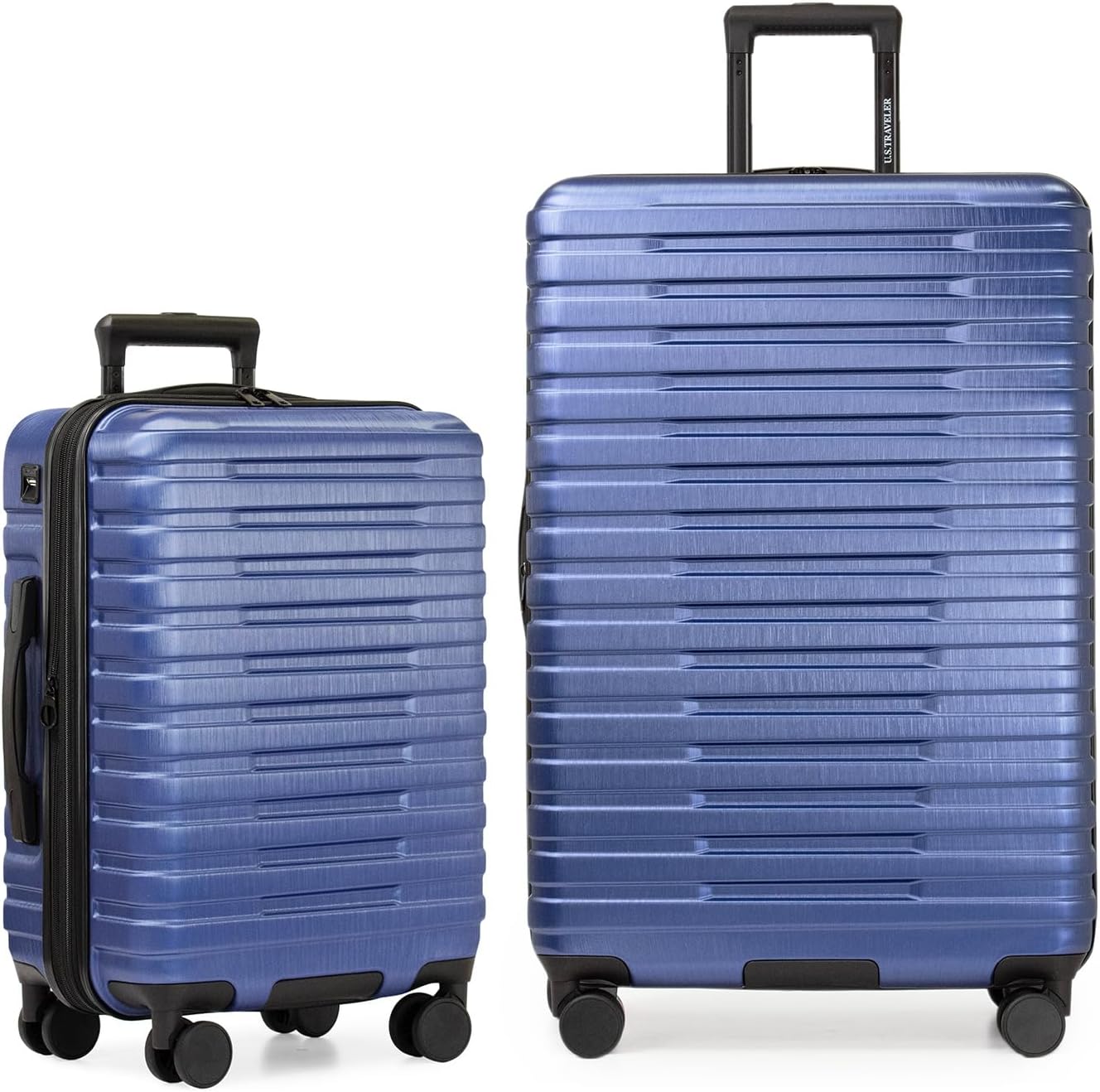 U.S. Traveler Boren Expandable Hardside Luggage Set for Travel