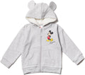 Disney Mickey Mouse Minnie Mouse Lion King Simba Fleece Zip Up Hoodie