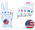 Trump USA Flag Golf Glove - Cabretta Leather Golf Glove for Men