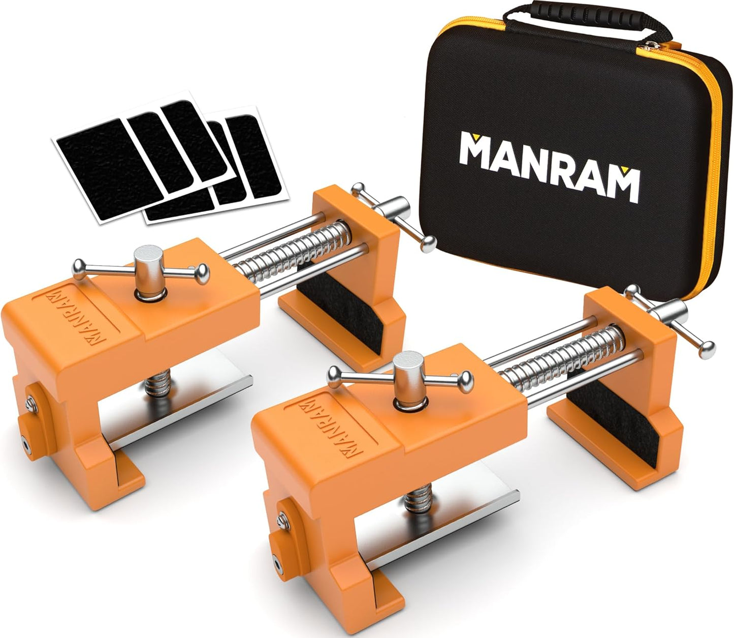 High-Performance Cabinet Clamps 2 Pack with Protective Case