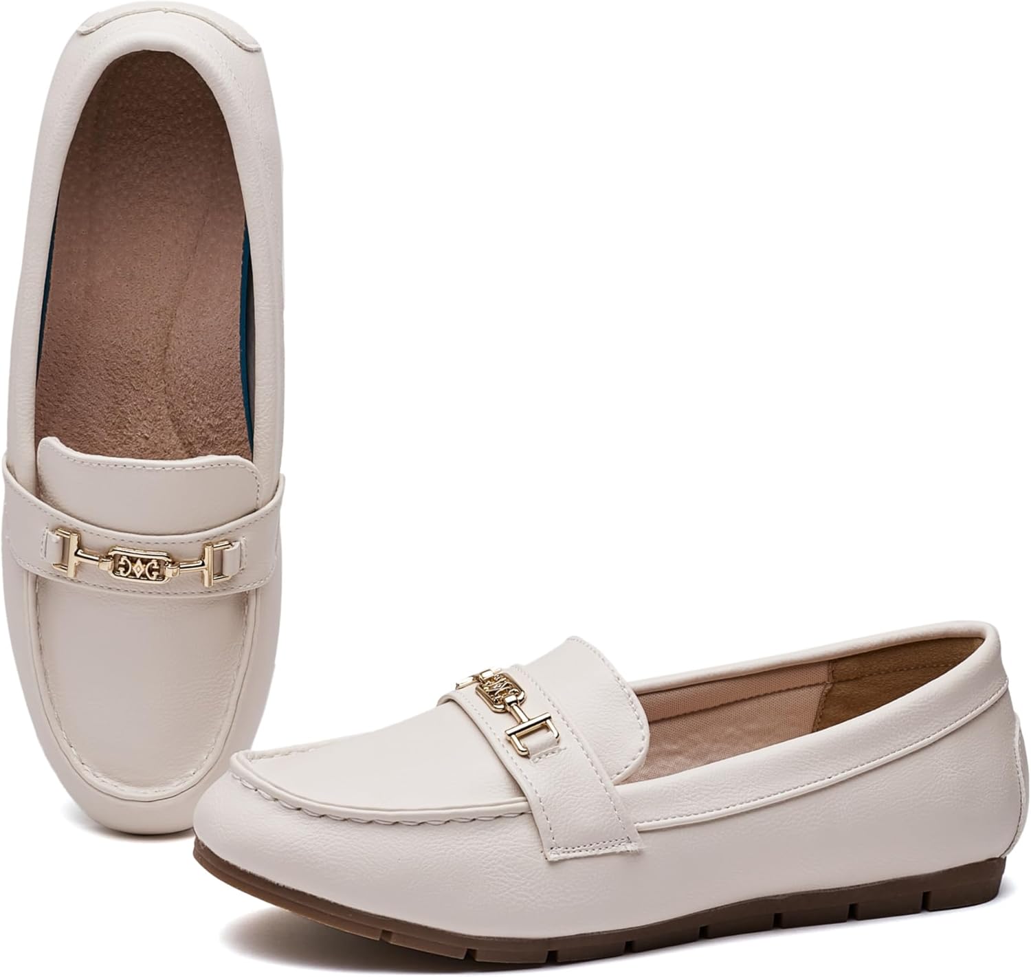 Comfortable Slip On Flats for Women with Memory Foam Insole
