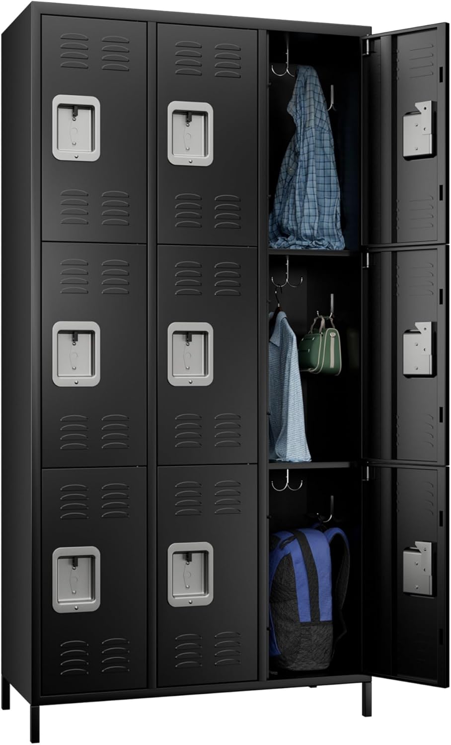 Durable Metal Locker for School Office Gym Bedroom Storage